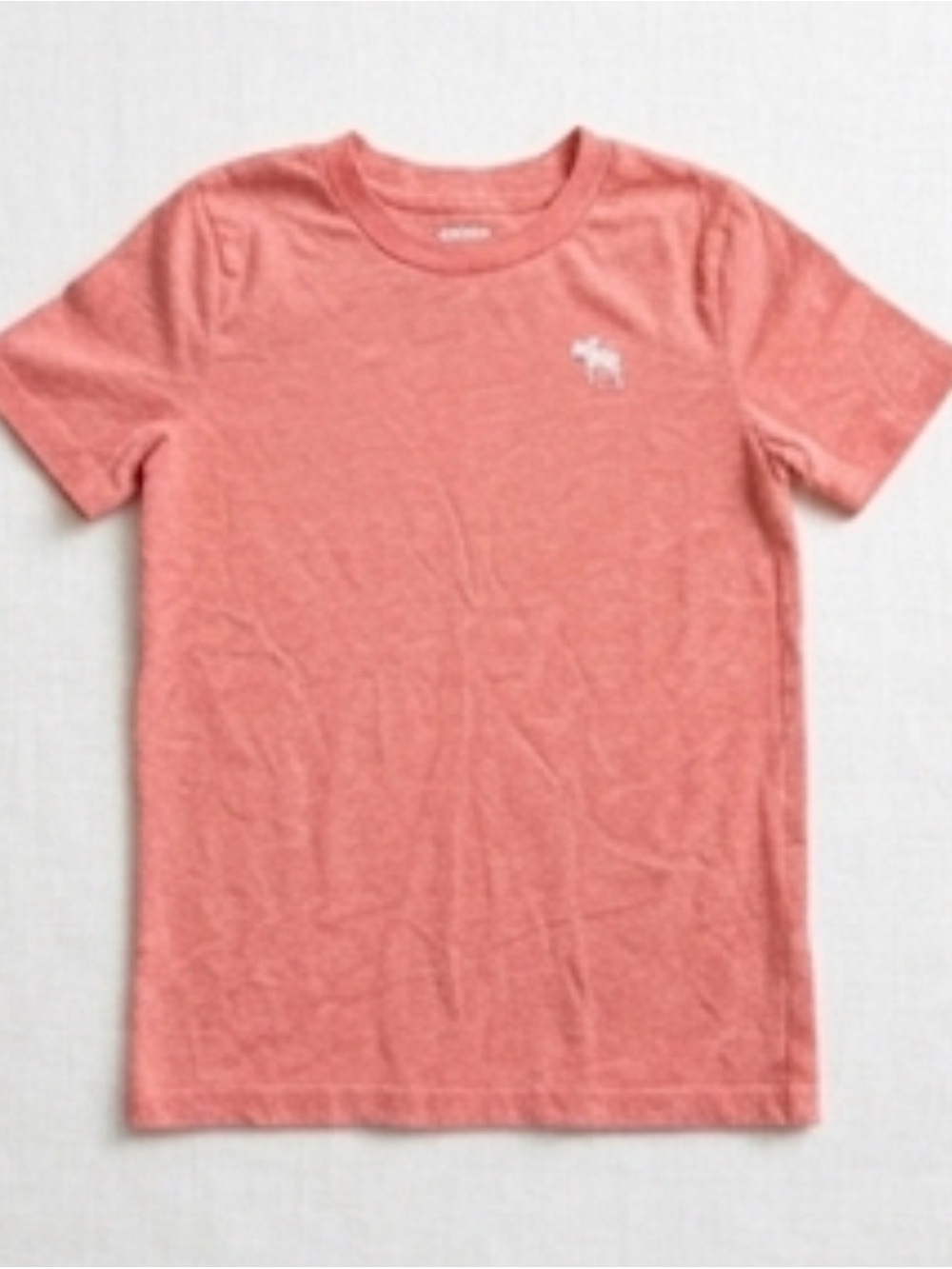 abercrombie kids Coral Short Sleeve Crewneck Tee